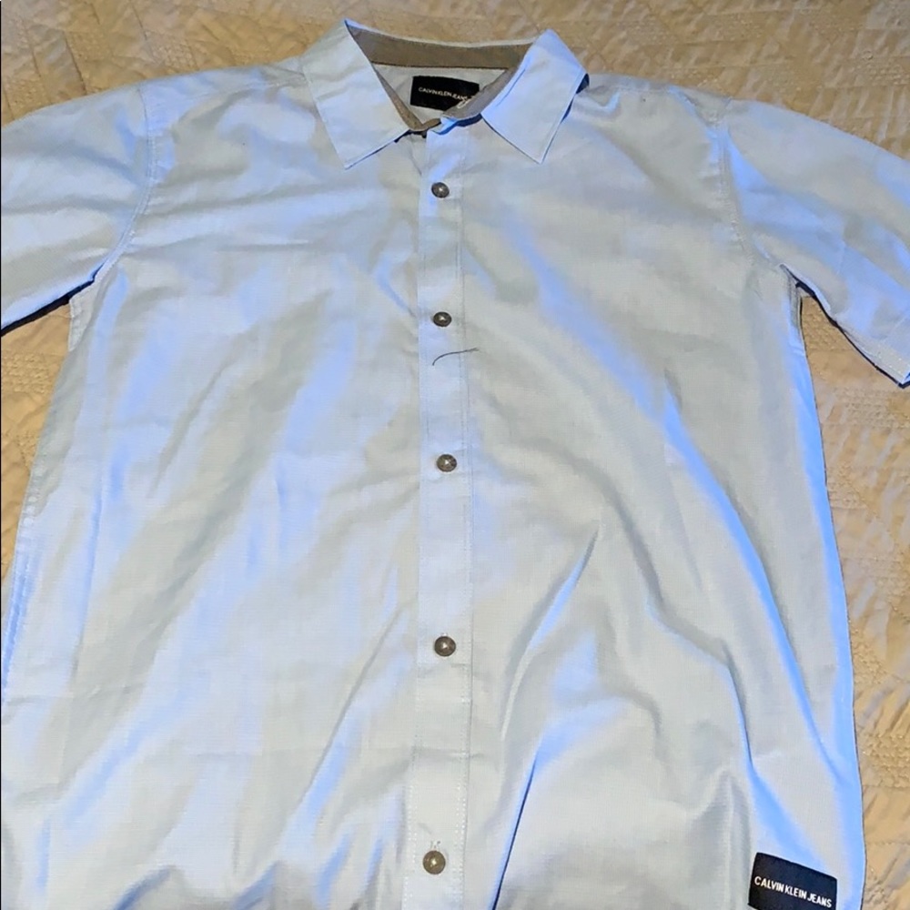 Boys Calvin Klein button down shirt